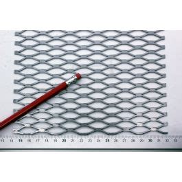 F Sample Large Expanded Metal Flattened Steel Mesh