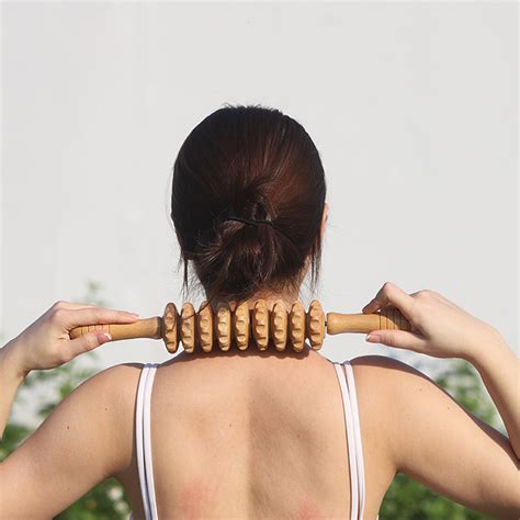 Wood Lymphatic Drainage Guasha Massage Tool Anti Cellulite Wood Massage