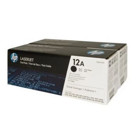 Monochrome Hp Laserjet Printer Cartridge 12a, For Printing at Rs 5999 ...