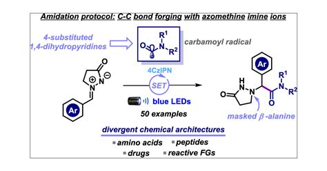 Carbamoylation Of Azomethine Imines Via Visible Light Photoredox