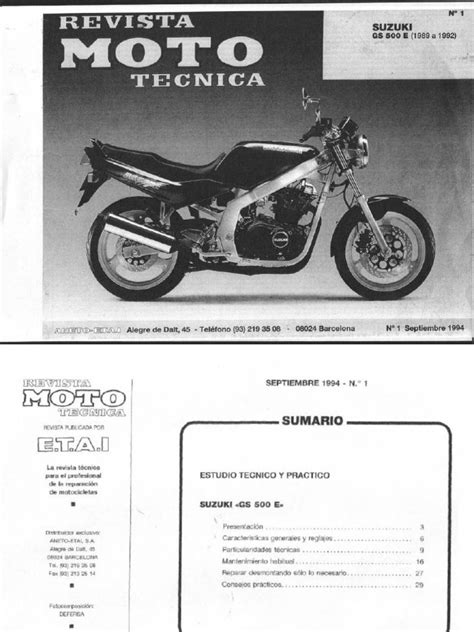 Suzuki_GS500E__92_Service_Repair_Manual | PDF