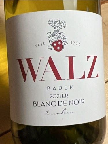 Weingut Josef Walz Blanc De Noir Trocken Vivino Us