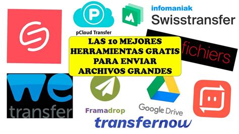 Las Mejores Herramientas Gratis Para Enviar Archivos Grandes