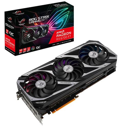 Tarjeta gráfica Asus ROG Strix Radeon RX 6700 XT OC Edition 12 GB