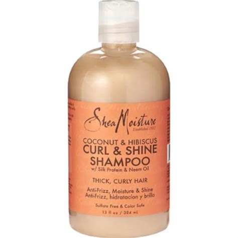 SheaMoisture Coconut Hibiscus Curl Shine Shampoo Lazada PH