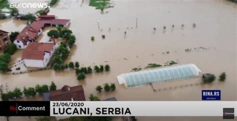 Las Fuertes Lluvias Causan Inundaciones En Serbia Y Bosnia Y