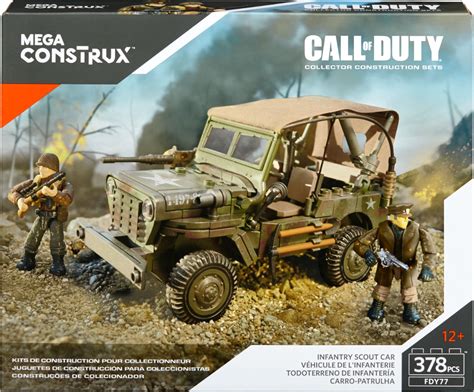 Best Buy Mega Construx Call Of Duty Infantry Scout Car Building Set