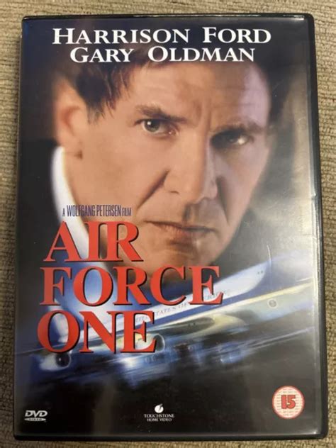 AIR FORCE ONE DVD 2001 Harrison Ford Gary Oldman Petersen DIR Cert