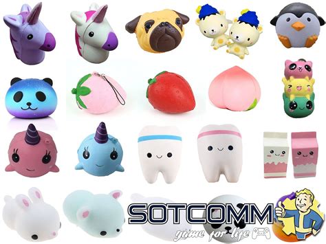 Милые кавайные сквиши антистресс Jumbo Squishy - Sotcomm Челябинск