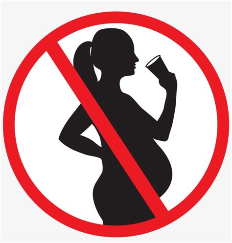 Reproductive Health Research Findings Alcohol Behavior Do Not Drink While Pregnant Sign Png