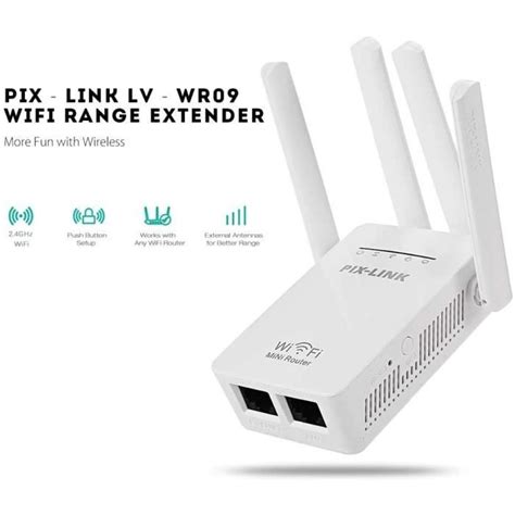 Extendeur de portée wifi amplificateur de signal sans fil répéteur 300