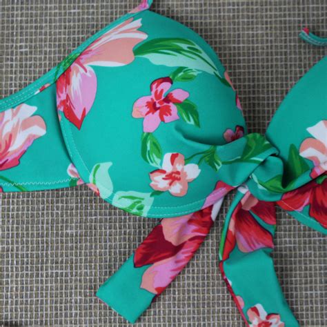 Womens Halter Bikini Set Boho Aztec Pattern Swimwear Bohemian Swimsuit For Summer On Luulla