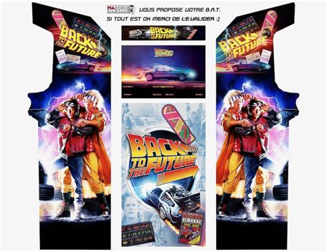 Borne DArcade Classic Back To The Future Ma Borne D Arcade