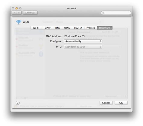 How To Find Your Mac Address In Mac Os X Iclarified