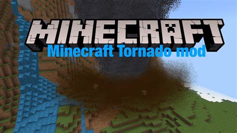 Minecraft Minecraft Tornado Mod Youtube