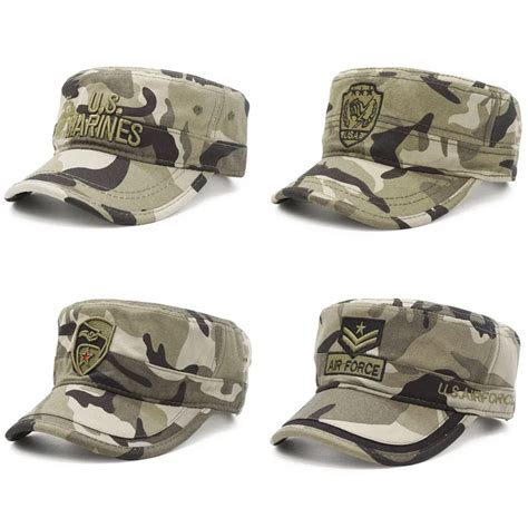 Camouflage Baseball Cap Men Tactical Us Army Marines Navy Cap Trucker