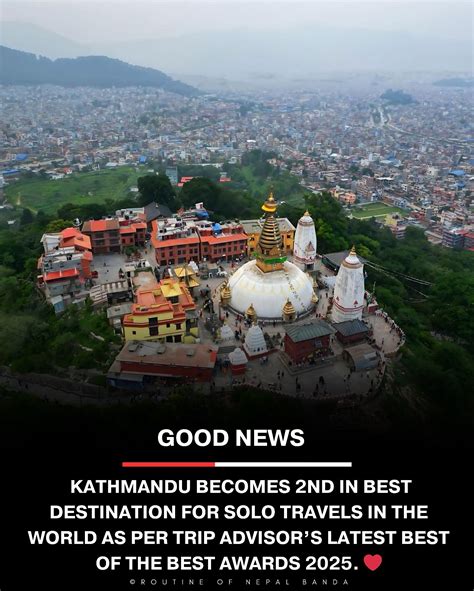 Routine of Nepal (RONB) | Good News: Kathmandu becomes 2nd in best