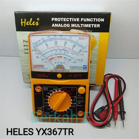 Jual Multimeter Multitester Avometer Analog HELES YX 367TR Di Lapak