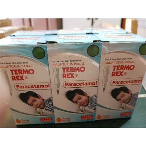 Jual Termorex Paracetamol Sirup Ml Shopee Indonesia