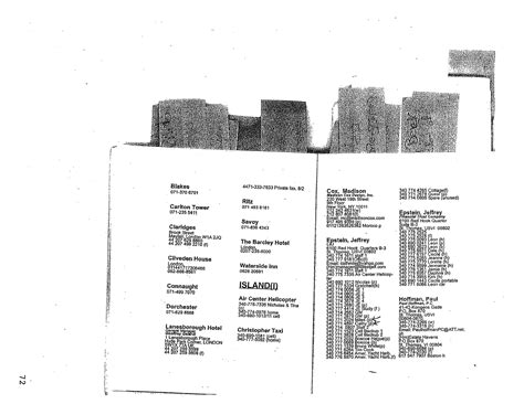 Epstein Black Book