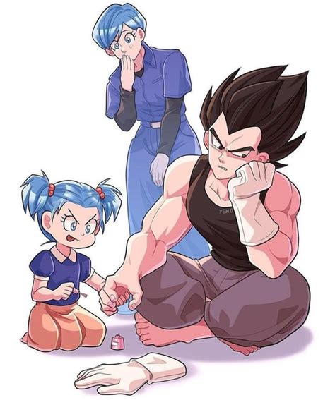 Bulla And Vegeta