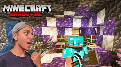 Je Cr Er Une Salle D Enchantement Minecraft Survie Hardcore Youtube