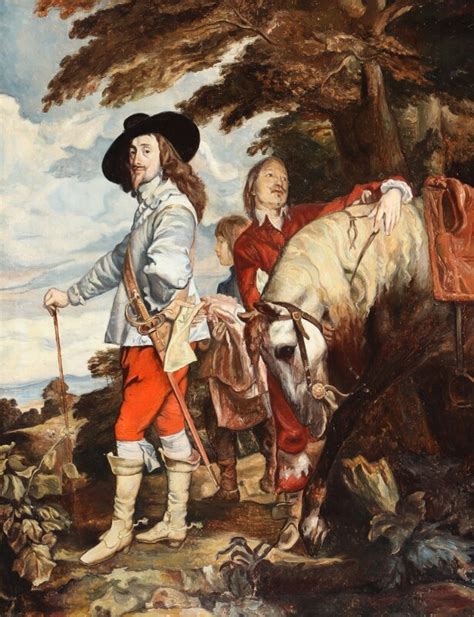 Anthony Van Dyck Charles I At The Hunt Mutualart