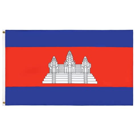 Amazon.com : AZ FLAG - Cambodia Flag - Large 5x8 Ft - 100D Polyester
