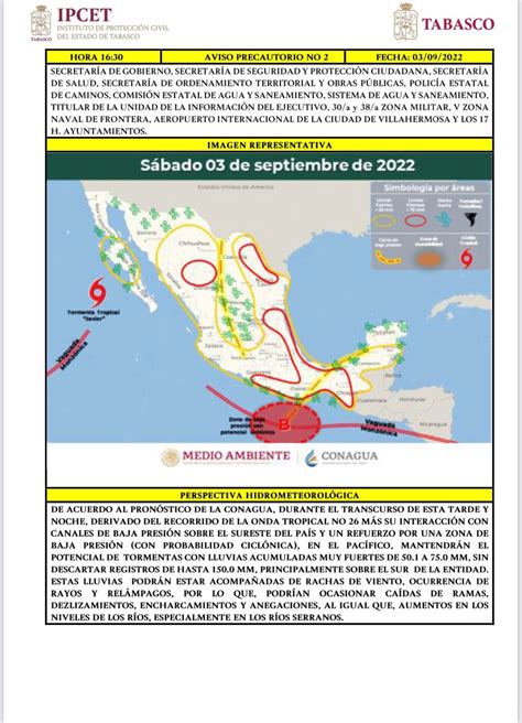 Reporte Tabasco on Twitter Entérate onda tropical número 26 ocasiona