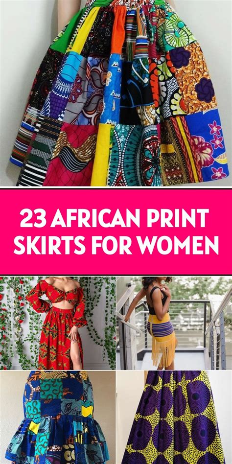 23 Hottest African Print Skirts In 2024 And Where To Get Them In 2024 African Print Dress