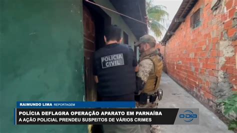 Polícia deflagra Operação Aparato em Parnaíba e prende suspeitos de