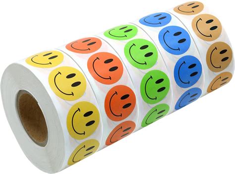 Amazon Smile Face Stickers Pieces Happy Face Stickers In