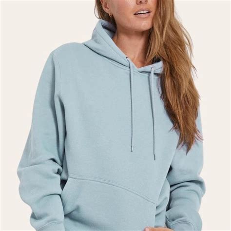 Preppy Light Blue Hoodie Etsy