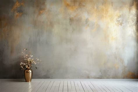 gold painted walls with paint with splatters 31084758 Stock Photo at ...