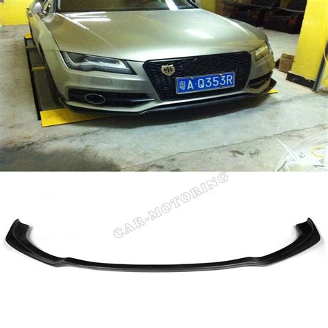 A Car Styling Carbon Fiber Auto Racing Front Lip Spoiler Apron For