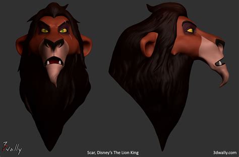 Scar, Disney's The Lion King on Behance