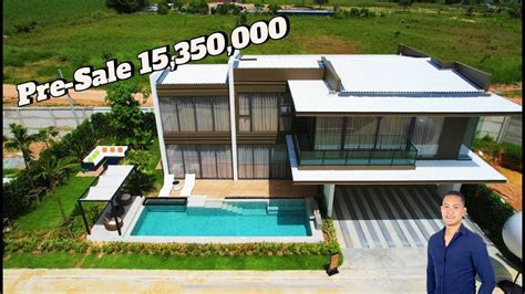 Highland Park Pool Villa For Sale In Pattaya Review By Renthai Youtube