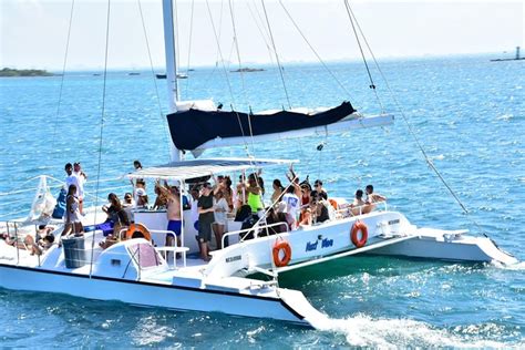 Isla Mujeres Catamaran Full Day Party Cruise From Cancun 2024