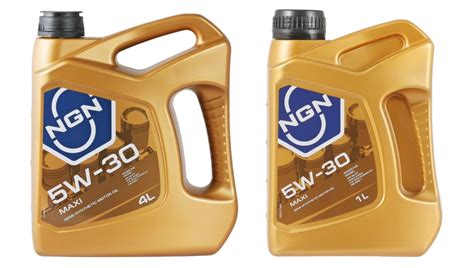 Моторное масло NGN MAXI 5W-30 Полусинтетическое 5 л - купить в интернет ...