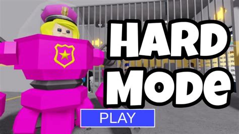 Mech Girl Barrys Prison Run New Scary Obby Full Walkthrough 4K