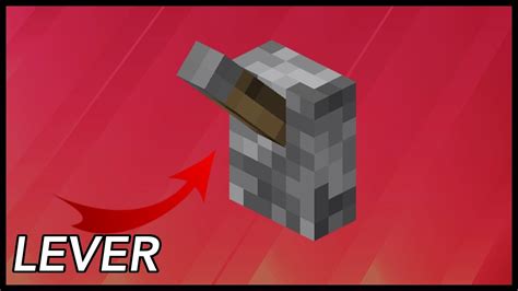 Minecraft Lever Texture