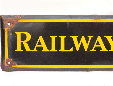 Vintage Railway Express Agency Sign Ebth