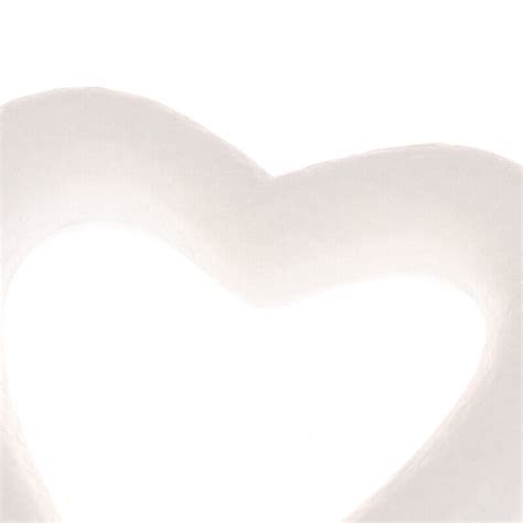 DIY Hollow Modelling Wedding Decor White Craft Balls Heart Foam Mould