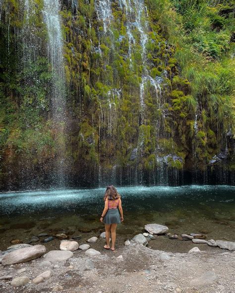 Explore Mossbrae Falls In Northern California