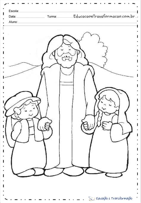 Desenhos Bíblicos Imprimir Colorir