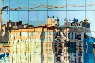 Reflection On Glass By Saad Salem