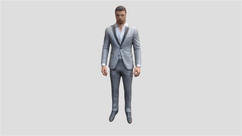 Man In Black Suit Buy Royalty Free 3d Model By Arrowdigiihub [bfa99c8] Sketchfab Store