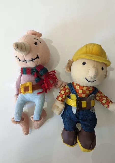 BOB THE BUILDER And Spud Scarecrow Soft Toy Bundle 14 99 PicClick UK