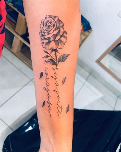 Tatuagem Seja Forte E Corajosa 30 Ideias Lindas Para Se Inspirar