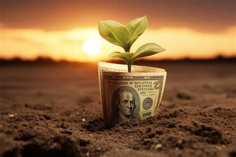 growth  investment premium ai generated image